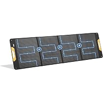 Amazon | BougeRV ソーラーパネル 太陽光パネル 200W 折りたたみ 【高